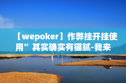 【wepoker】作弊挂开挂使用”其实确实有猫腻-我来告诉大家