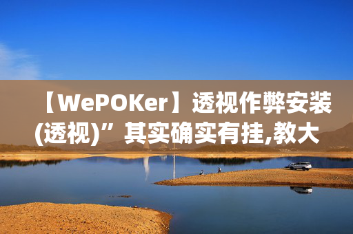 【WePOKer】透视作弊安装(透视)”其实确实有挂,教大家使用