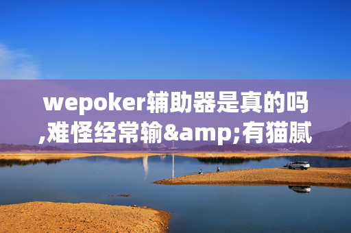 wepoker辅助器是真的吗,难怪经常输&有猫腻开挂教程-哔哩哔哩