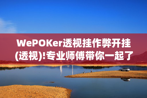 WePOKer透视挂作弊开挂(透视)!专业师傅带你一起了解开挂-哔哩哔哩