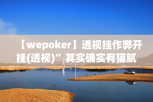 【wepoker】透视挂作弊开挂(透视)”其实确实有猫腻-我来告诉大家