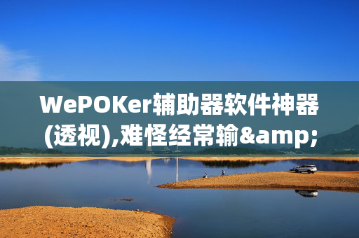 WePOKer辅助器软件神器(透视),难怪经常输&有猫腻开挂教程-哔哩哔哩