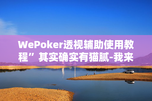 WePoker透视辅助使用教程”其实确实有猫腻-我来告诉大家-第1张图片-XJ外挂百科